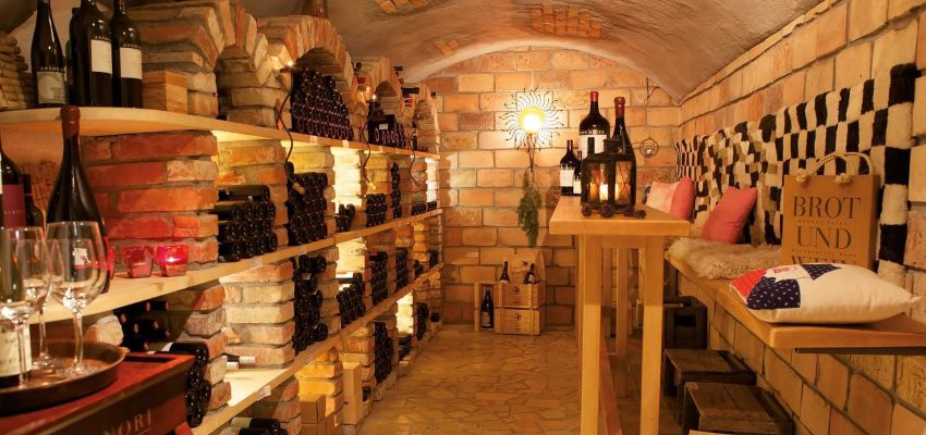 Wine cellar, Hotel Walserberg